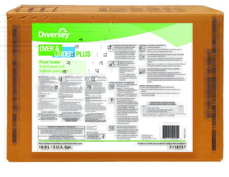Picture of Floor Sealer Diversey™ Over & Under® Liquid 5 gal. Box Ammonia ScentDVS5118737