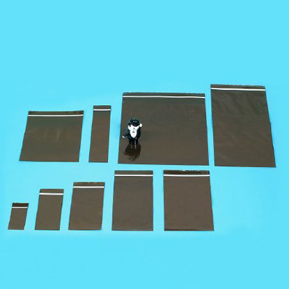 Picture of Zip Closure Bag Zippit® 12 X 12 Inch Plastic Amber7578