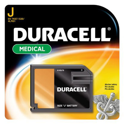Picture of Alkaline Battery Duracell® J Cell 6V Disposable 1 Pack7K67BPK