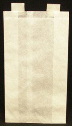 Picture of Bedside Bag Tidi® 3.13 X 6.5 X 11.38 Inch White Paper950232