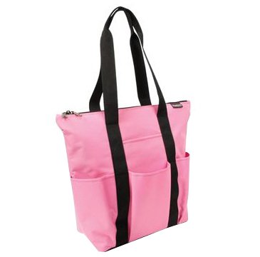 Picture of Zippered Tote Pink 600D Waterproof Polyester 5.75 X 12 X 15 Inch538282