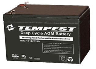 Picture of Sealed Lead Acid Battery Pack 12V Rechargeable 1 PackLRM402109
