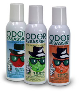 Picture of Air Freshener Odor Assassin™ Liquid 6 oz. Can Assorted Scents125707