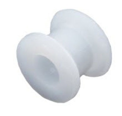 Picture of Ear Ventilation Tube Sheehy Collar Button 2.84 mm Silicone Elastomer Blue SterileVT-1002-01