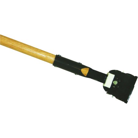 Picture of Dust Mop Handle ABCO 65 Inch Length Wood Tan Clip On Connection01406-NB-EA