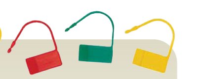 Picture of Safety Control Seal Omnimed® UnNumbered Green Plastic 7/8 X 1-1/4 Inch484108