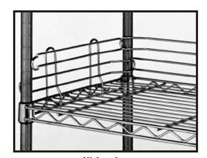 Picture of Shelf Ledge Metro® Erecta Shelf® 4 X 60 Inch, Stainless SteelL60N-4C
