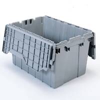 Picture of Storage Container 15-1/2 X 21 X 28 Inch Gray 28.57 Gallon39280