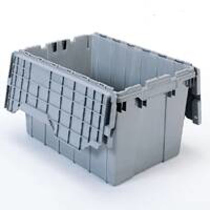 Picture of Storage Container 15-1/2 X 21 X 28 Inch Gray 28.57 Gallon39280