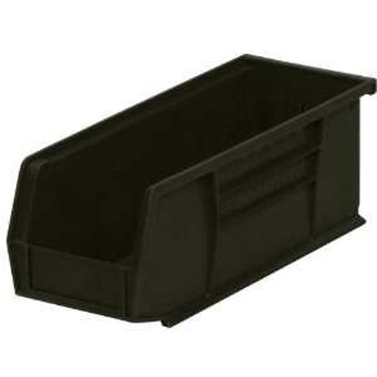 Picture of Storage Bin AkroBins® Black Industrial Grade Polymers 4 X 4-1/8 X 10-7/8 Inch30224BLACK