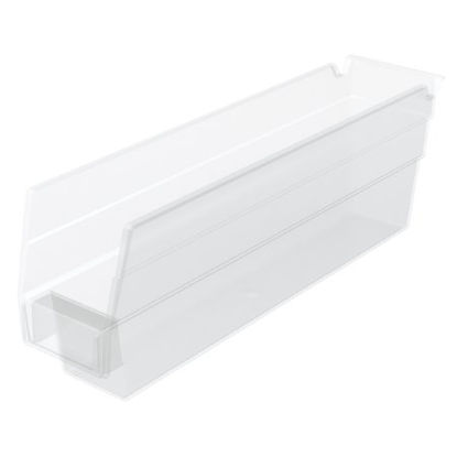 Picture of Shelf Bin Clear Plastic 4 X 2-3/4 X 11-5/8 Inch30110SCLAR