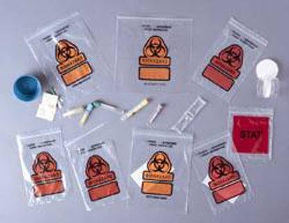 Picture of Pharmacy Bag RD Plastics 2 X 3 Inch Clear Zip ClosureQ70