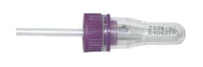 Picture of Safe-T-Fill® Capillary Blood Collection Tube Whole Blood Tube K2 EDTA Additive 1.1 mm Diameter 125 µL Purple Pierceable Attached Cap Plastic Tube1491550