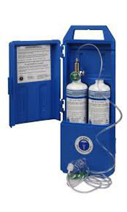 Picture of Oxygen Carry Case Lif-O-Gen® Blue31-80-2058
