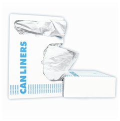 Picture of Trash Bag Right Sack® System 56 gal. Clear LLDPE 1.60 Mil. 44 X 55 Inch Gusset Seal Bottom Flat PackHERH56C