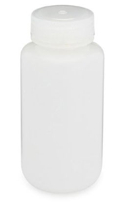 Picture of Laboratory Bottle Diamond RealSeal™ Round / Wide Mouth HDPE 250 mL (8 oz.)7010250