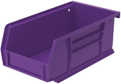 Picture of Storage Bin AkroBins® Purple Industrial Grade Polymers 3 X 4-1/8 X 7-3/8 Inch30220PURPL