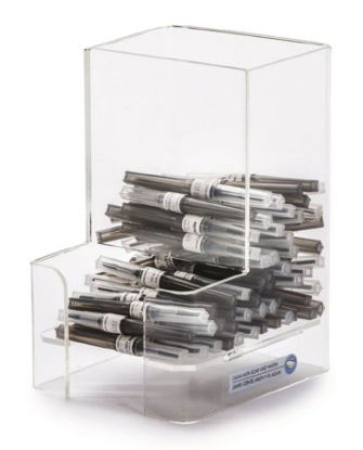 Picture of Needle Dispenser MarketLab Clear Acrylic Manual Surface Mount7300