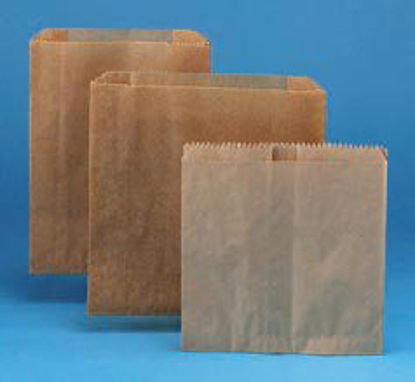 Picture of Feminine Hygiene Receptacle Liner Hospeco® Brown Waxed Paper 3 X 7-1/2 X 10-1/4 InchHOS260