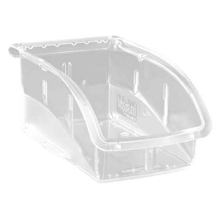 Picture of Storage Bin Uline® Clear Plastic 3.25 X 4.13 X 7.38 InchS-20026