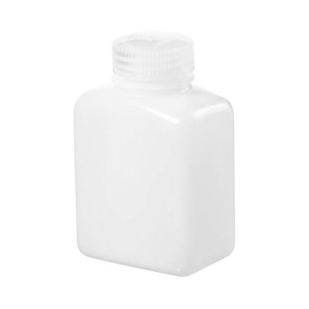 Picture of General Purpose Bottle Nalgene™ Rectangular / Wide Mouth HDPE / Polypropylene 250 mL (8 oz.)2007-0008