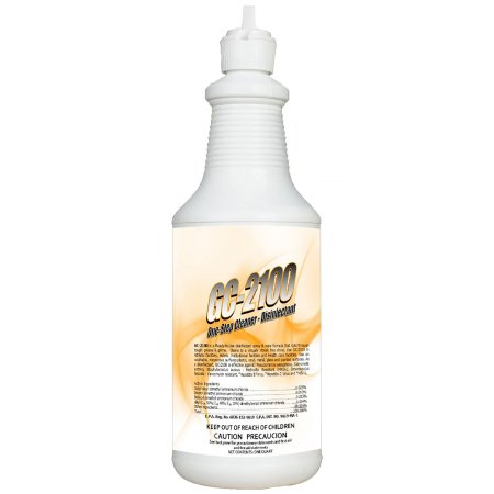 Picture of GC-2100 Surface Disinfectant Cleaner Germicidal Liquid 1 Quart Bottle Lemon Scent NonSterile2100-QT
