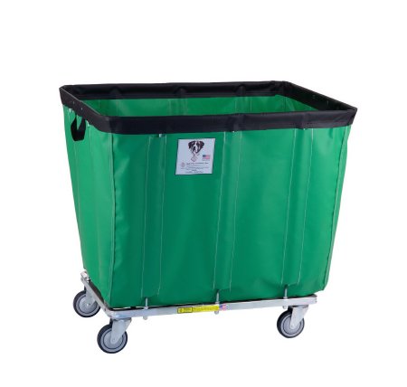Picture of Basket Truck 400 lbs. Weight Capacity Tubular Steel 5 Inch Clean Wheel System™ Casters412SOC/WHT