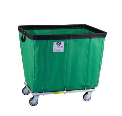 Picture of Basket Truck 400 lbs. Weight Capacity Tubular Steel 5 Inch Clean Wheel System™ Casters412SOC/WHT