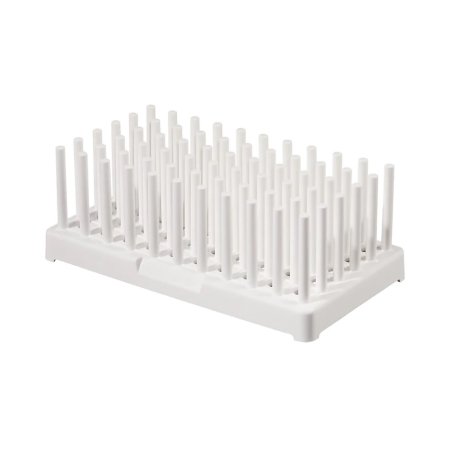 Picture of Peg Rack Test Tube Rack Nalgene™ 14 to 17 mm Tube Size White 2-3/4 X 4-1/8 X 7-1/3 Inch5977-0017