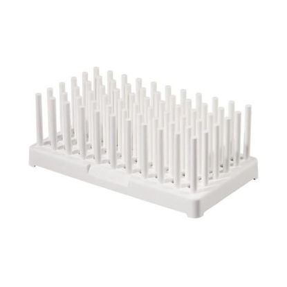 Picture of Peg Rack Test Tube Rack Nalgene™ 14 to 17 mm Tube Size White 2-3/4 X 4-1/8 X 7-1/3 Inch5977-0017
