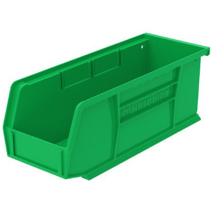 Picture of Storage Bin AkroBins® Green Industrial Grade Polymers 4 X 4-1/8 X 10-7/8 Inch30224GREEN