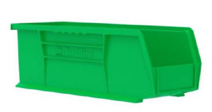Picture of Stackable Bins AkroBins® Green Plastic 5 X 5 X 14-3/4 Inch30234GREEN
