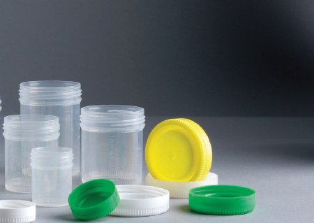 Picture of Specimen Container Samco™ Narrow-Mouth Bio-Tite™ 48 mm Opening Polypropylene 90 mL (3 oz.) Screw Cap Patient Information NonSterile02 0148