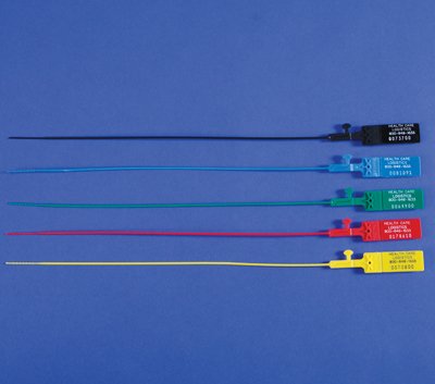 Picture of Secure-Pull Tear Tab Seal Health Care Logistics Tear Tab Seal Blue Polypropylene Plastic 14-1/4 Inch8131