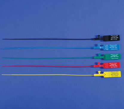 Picture of Secure-Pull Tear Tab Seal Health Care Logistics Tear Tab Seal Blue Polypropylene Plastic 14-1/4 Inch8131