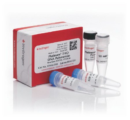 Picture of PCR Reagent Invitrogen™ Platinum™ Taq DNA Polymerase PCR Enzyme Proprietary Mix 600 Reactions10-966-034