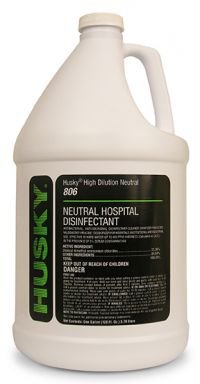 Picture of Husky® Surface Disinfectant Cleaner Quaternary Based Liquid Concentrate 1 gal. Jug Ocean Breeze Scent NonSterileHSK-806-05