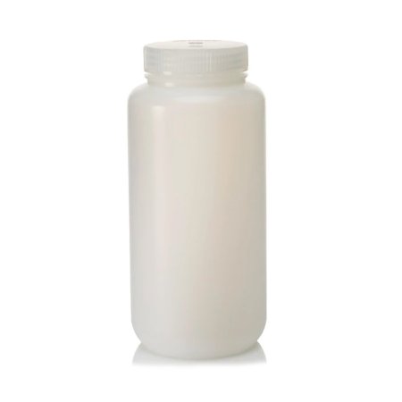 Picture of General Purpose Bottle Nalgene™ Economy / Wide Mouth HDPE / Polypropylene 1,000 mL (32 oz.)332189-0032