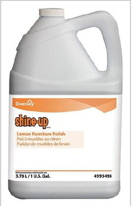 Picture of Diversey™ Shine-Up™ Furniture Polish Liquid 1 gal. Jug Lemon Scent NonSterileDVO4995498