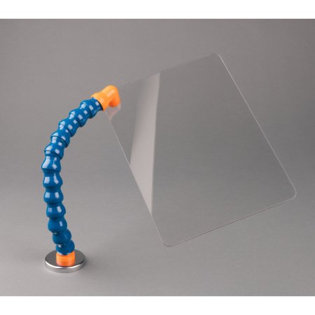 Picture of Biohazard Shield 8-1/2 X 12 X 12 Inch, 12 Inch Flexible Neck, 2 lbs.8.5FLEXBIO-M