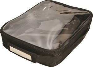Picture of Emergency Pouch MobileAid® Clear View Ballistic Nylon / Vinyl 8 X 2-1/2 X 11 Inch60360