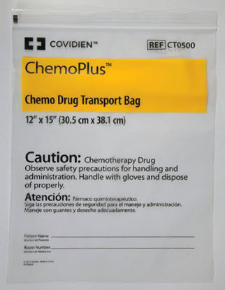 Picture of Chemo Drug Transport Bag ChemoPlus™ Clear Bag 12 X 15 Inch9491