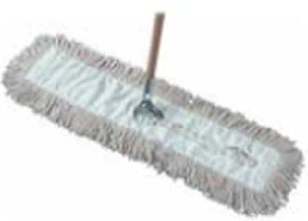 Picture of Dust Mop Pad White Cotton Reusable48W-DCW