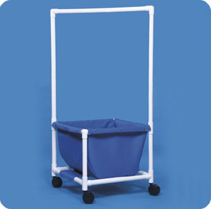 Picture of Single Hamper with Bag ipu® 4 Inch Casters 9 BushelLH310