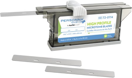 Picture of Microtome Blade Personna Plus® 0.012 Inch Thick, 3 Facet Edge For Histology Applications72-0114-0000