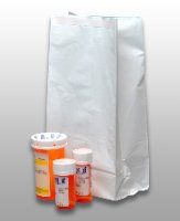 Picture of Pharmacy Bag Elkay® Plastics 4 X 7 X 14 Inch White Adhesive ClosureWPB7415