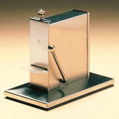 Picture of Microscope Slide Dispenser Boekel™ Metal Stainless Steel Manual Lever 54 Slide Freestanding125925