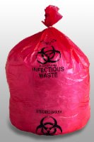 Picture of Infectious Waste Bag Elkay® Plastics 44 gal. Red Bag HDPE 36 X 48 InchHD44RE
