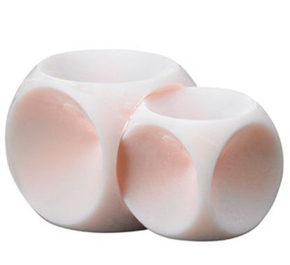 Picture of Pessary Milex® Tandem-Cube Size 2 to 0 SiliconeMXKPECT2-0