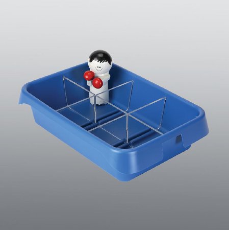 Picture of Processing / Organizing Tray Health Care Logistics® Blue Industrial Grade Polymers 2-1/2 X 6-7/8 X 10 Inch17557B